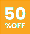 50% off for all Servicess